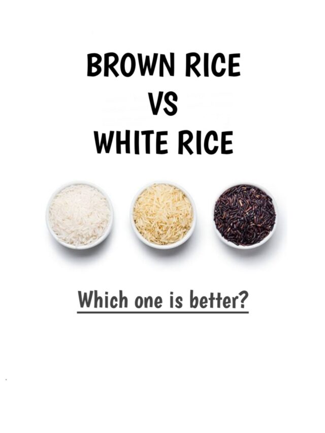 Health Benefits Of  Brown Rice vs White Rice