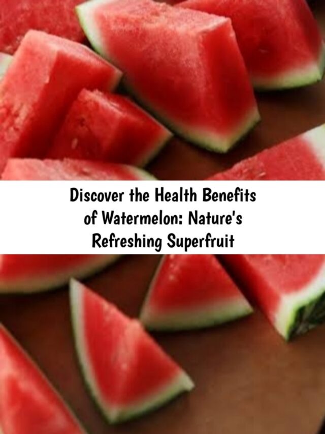 Watermelon Wonders: Unlocking the Health Benefits of This Juicy Fruit