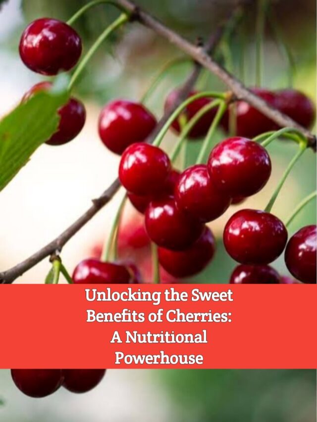 From Sleep Aid to Antioxidant: The Health Perks of Cherries